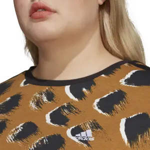 Camiseta court maillot de mujer adidas Essentials 3-Stripes (GT) image-6