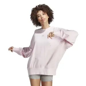Oversized sweatshirt med rund halsringning för kvinnor adidas Crystal-Inspired Graphics image-1
