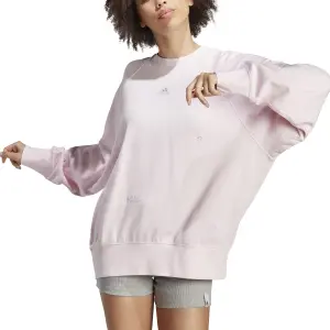 Oversized sweatshirt med rund halsringning för kvinnor adidas Crystal-Inspired Graphics image-3