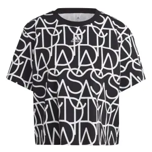 Camiseta boyfriend de mujer adidas Allover Graphic image-3