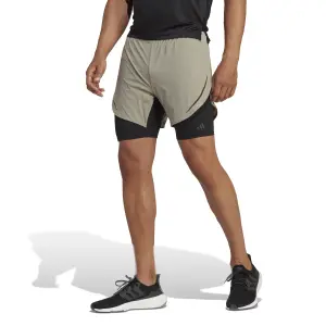 2 in 1 shorts adidas Heat.Rdy Hiit image-1