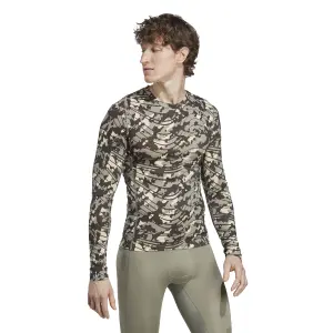 Long sleeve jersey adidas Techfit Allover image-3