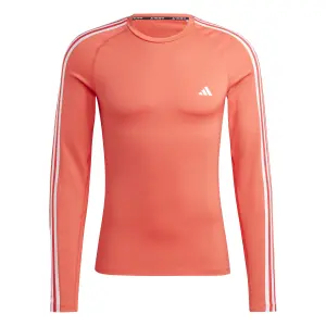 Camiseta de manga larga adidas 3-Stripes Techfit image-0