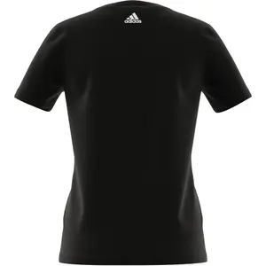Camiseta de algodón con logotipo para niña adidas Essentials Linear Logo image-5