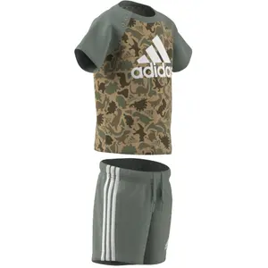 Conjunto de camiseta y pantalón para bebé adidas Dino Camo image-5