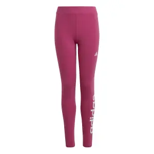 Leggings de algodón para niñas adidas Essentials Linear Logo image-0
