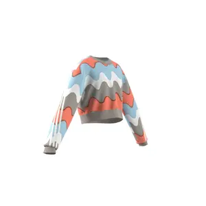 Sweatshirt printed cotton full girl adidas Marimekko image-2