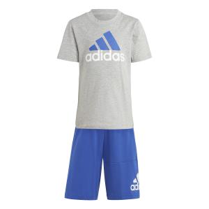 Conjunto de t-shirt e calções para crianças adidas Essentials Logo image-1