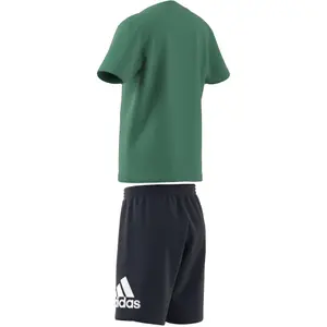 Conjunto de camiseta y pantalón corto para niños adidas Essentials Logo image-5