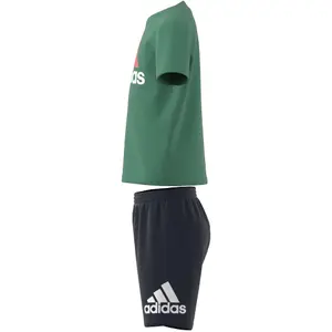 Conjunto de camiseta y pantalón corto para niños adidas Essentials Logo image-6