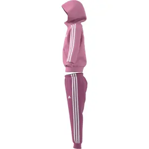 Træningsdragt til børn adidas 3-Stripes Essentials Shiny image-4