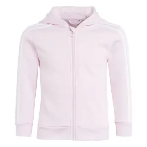 Sudadera con cremallera para niños adidas 3-Stripes Essentials image-0