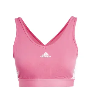 Sujetador con almohadillas extraíbles para mujeres adidas 3-Stripes Essentials image-0
