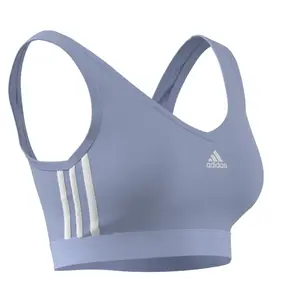 Soutien com almofadas amovíveis para mulheres adidas Essentials 3-Stripes image-4