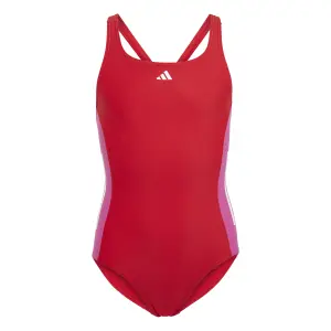 Traje de baño de 1 pieza para niñas adidas 3-Stripes image-1