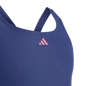 Maillot de bain 1 pièce coupe fille adidas 3-Stripes image-4