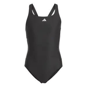 Costume da bagno 1 pezzo per bambina adidas 3-Stripes image-1