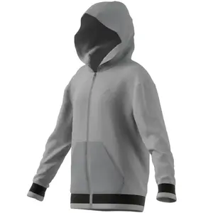 Giacca della tuta con cappuccio per bambini con zip adidas All SZN image-3