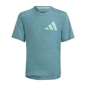 Maglia per bambini adidas Aeroready Heather image-1