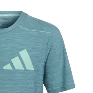 Maglia per bambini adidas Aeroready Heather image-5
