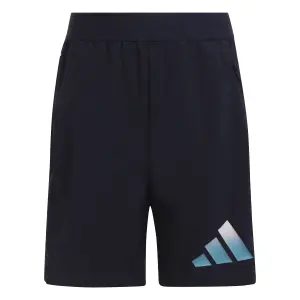 Short enfant adidas Icons Aeroready Logo image-1