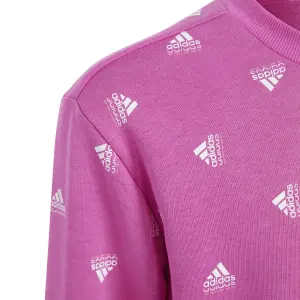 Sudadera de algodón para niña adidas Brand Love image-3