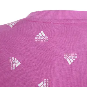 Sudadera de algodón para niña adidas Brand Love image-5