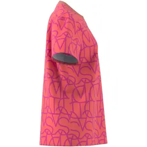 Camiseta de mujer adidas Allover Graphic Boyfriend image-2