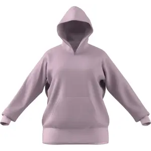 Sweatshirt felpa con cappuccio casual da donna adidas Grafica ispirata ai cristalli (GT) image-1