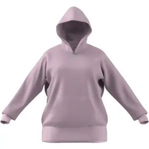 Sweatshirt felpa con cappuccio casual da donna adidas Grafica ispirata ai cristalli (GT) image-3