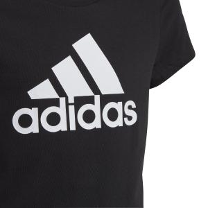 T-shirt coton gros logo fille adidas Essentials image-2