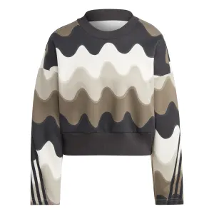 Sweatshirt för kvinnor adidas Marimekko Future 3-Stripes image-0