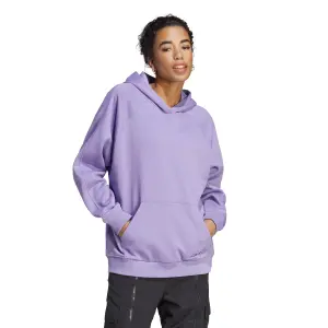 Sweatshirt hooded fleece woman adidas All Szn Boyfriend image-1