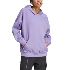 Sweatshirt hooded fleece woman adidas All Szn Boyfriend image-3