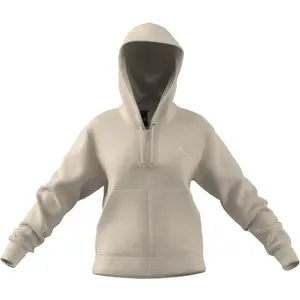 Sweatshirt full-zip hoodie for women adidas All Szn image-2