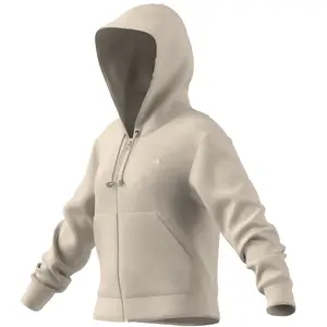 Sweatshirt full-zip hoodie for women adidas All Szn image-4