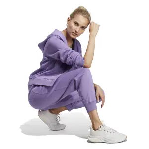 Sweatshirt full-zip hoodie for women adidas All Szn image-4