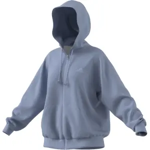 Sweatshirt full zip oversize hoodie for women adidas ALL SZN French Terry image-0