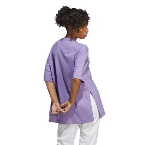 T-shirt de tamanho exagerado para mulheres adidas Dance image-4