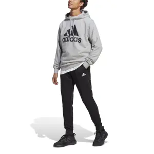 Large logo fleece tracksuit adidas image-5