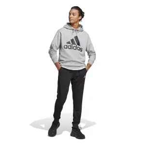 Large logo fleece tracksuit adidas image-3