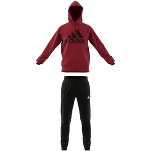 Large logo fleece tracksuit adidas image-1