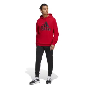 Large logo fleece tracksuit adidas image-5