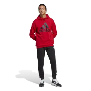 Large logo fleece tracksuit adidas image-4