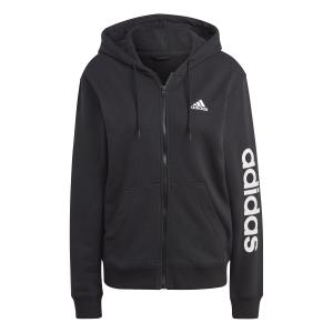 Sweat sudadera con cremallera para mujer adidas Essentials Linear French Terry image-1