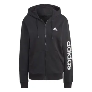 Sweat sudadera con cremallera para mujer adidas Essentials Linear French Terry image-0