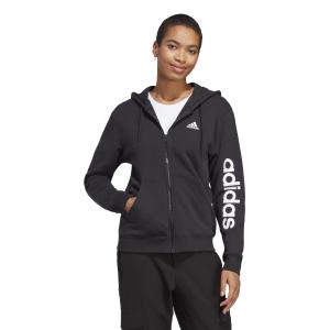 Sweat sudadera con cremallera para mujer adidas Essentials Linear French Terry image-4