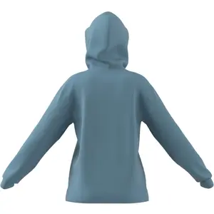 Sweatshirt linear hooded fleece full zip woman adidas Essentials image-5