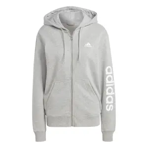 Sweat zipped hoodie for women adidas Essentials Linear French Terry image-0