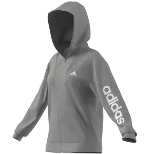 Sweat zipped hoodie for women adidas Essentials Linear French Terry image-4
